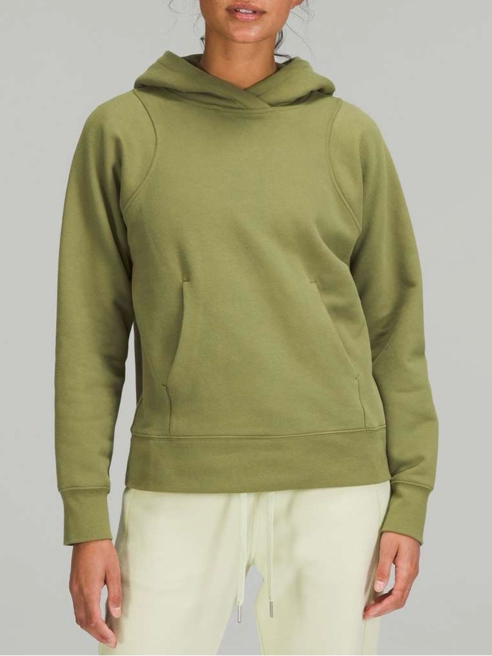 Lululemon Loungeful Hoodie Size 18 Bronze Green